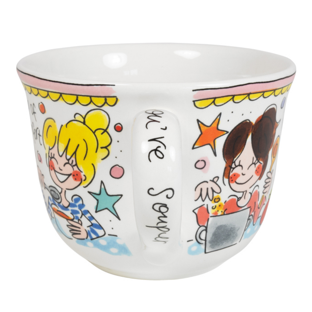 Blond Amsterdam Soepkom Even Bijkletsen Cup of Comfort 14 cm