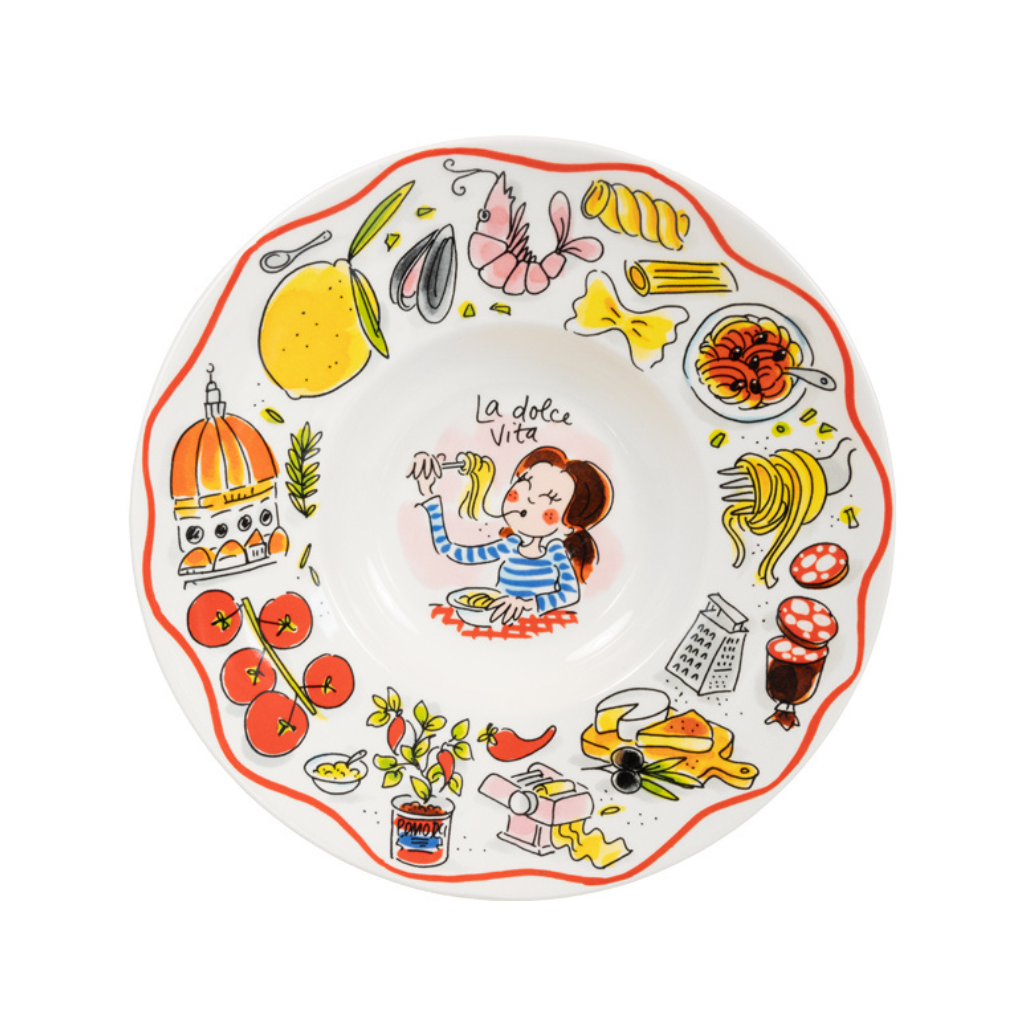 Blond Amsterdam Pastabord La Dolce Vita 24 cm