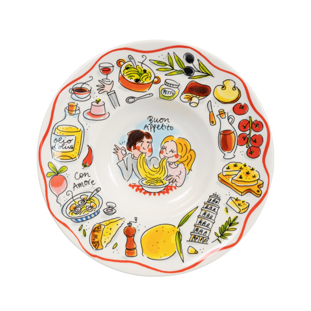 Blond Amsterdam Pastabord Buon Appetito 24 cm