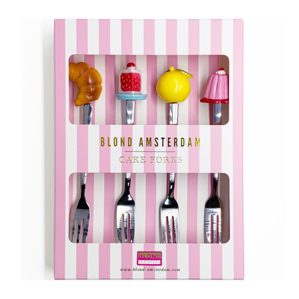 Blond Amsterdam Cakevork Even Bijkletsen 4 stuks