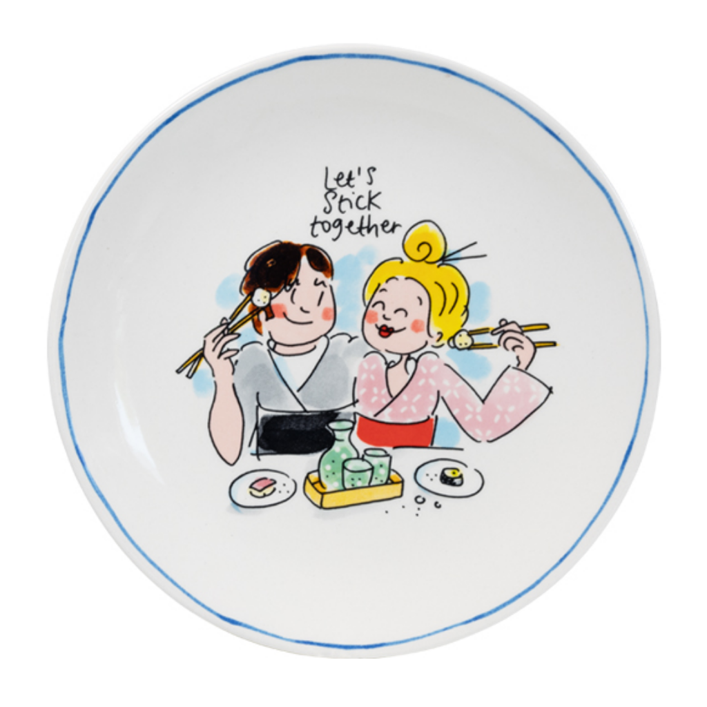 Blond Amsterdam Bord Sushi Together 18 cm