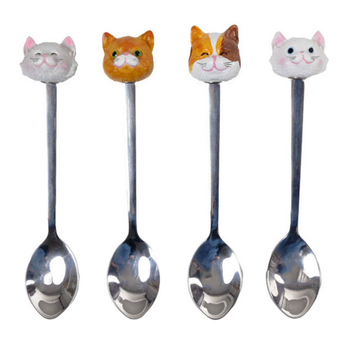 Blond Amsterdam Theelepelset Dier Cat