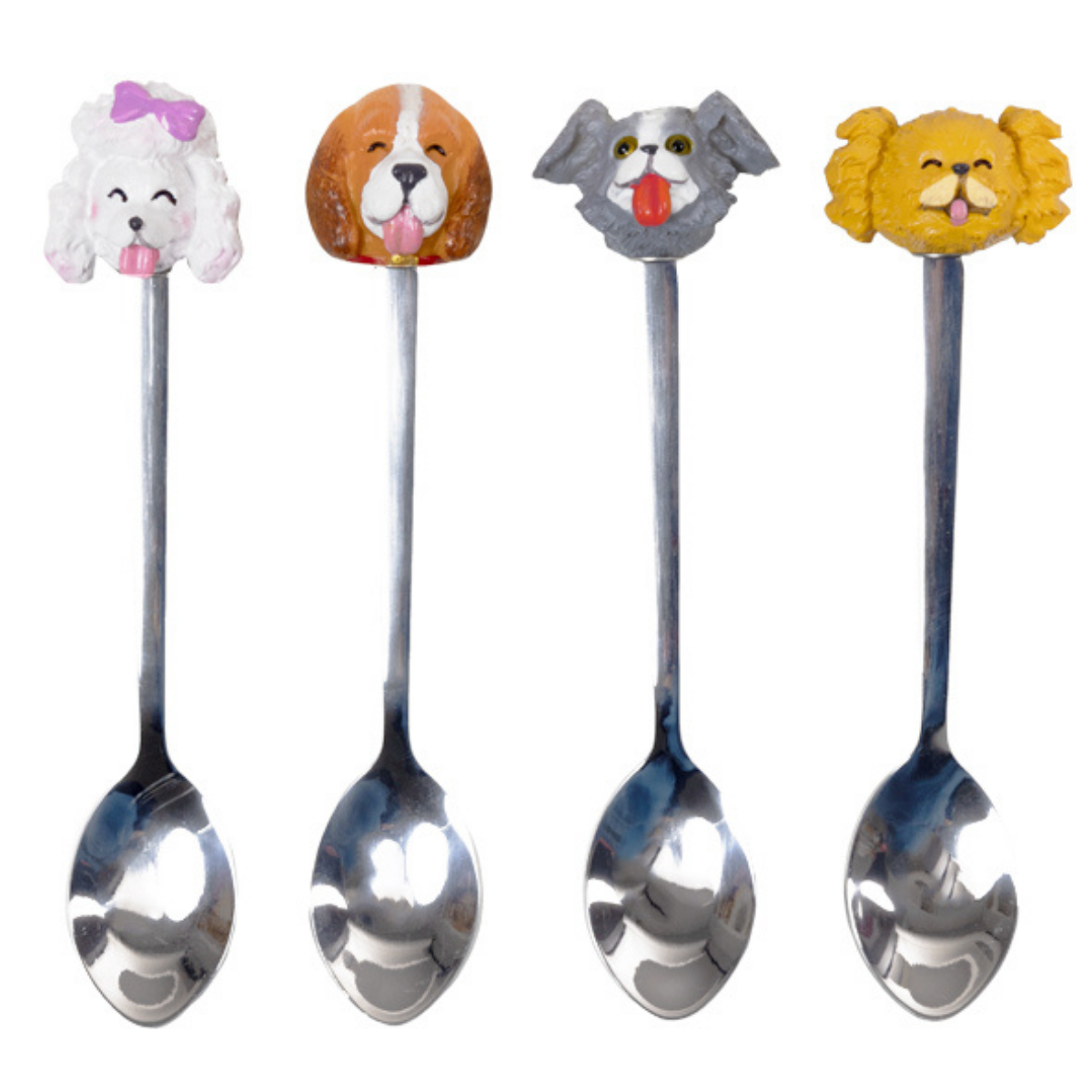 Blond Amsterdam Theelepelset Dier Dog