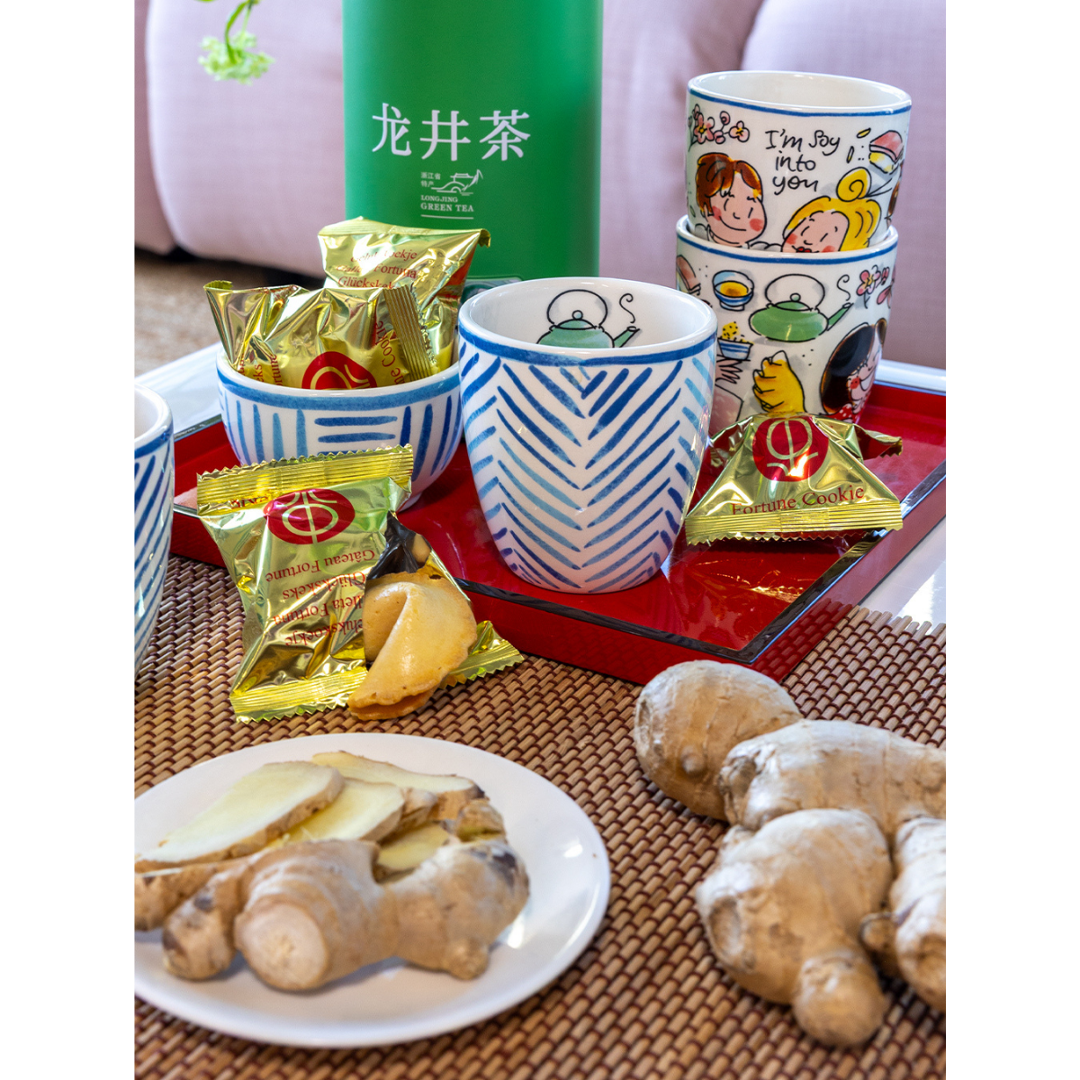 Blond Amsterdam Minimok Sushi Blue Stripes 0.2 L