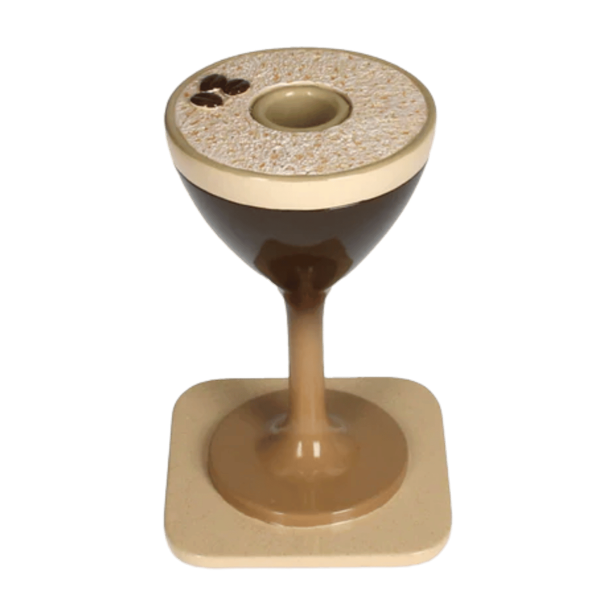 De Bosrand Kaarsenhouder Espresso Martini 10 x 15 cm