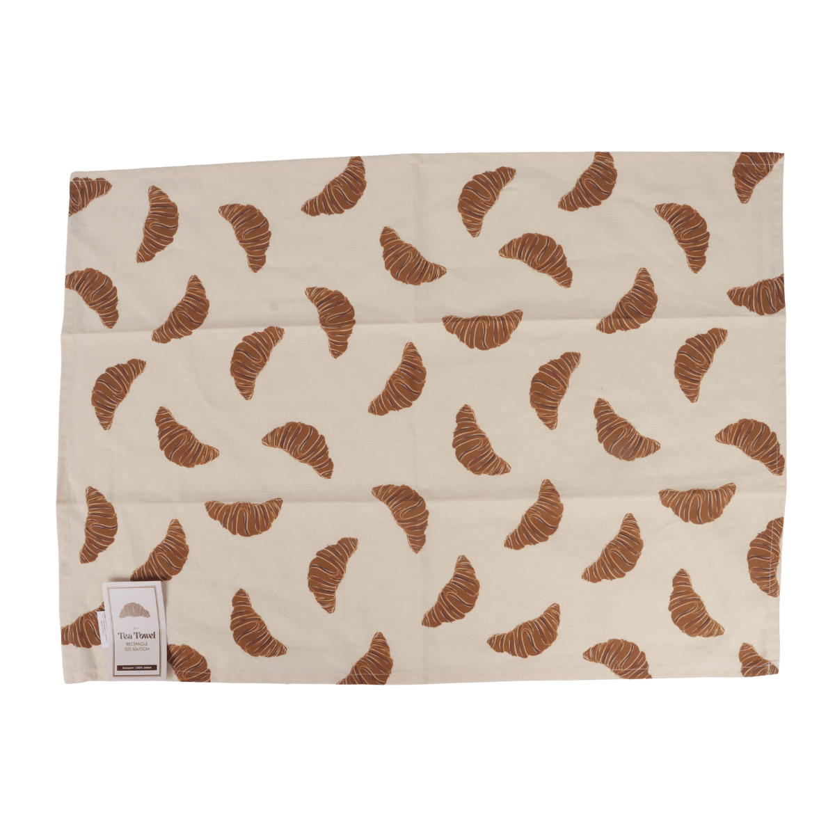 De Bosrand Theedoek Croissant 50 x 70 cm
