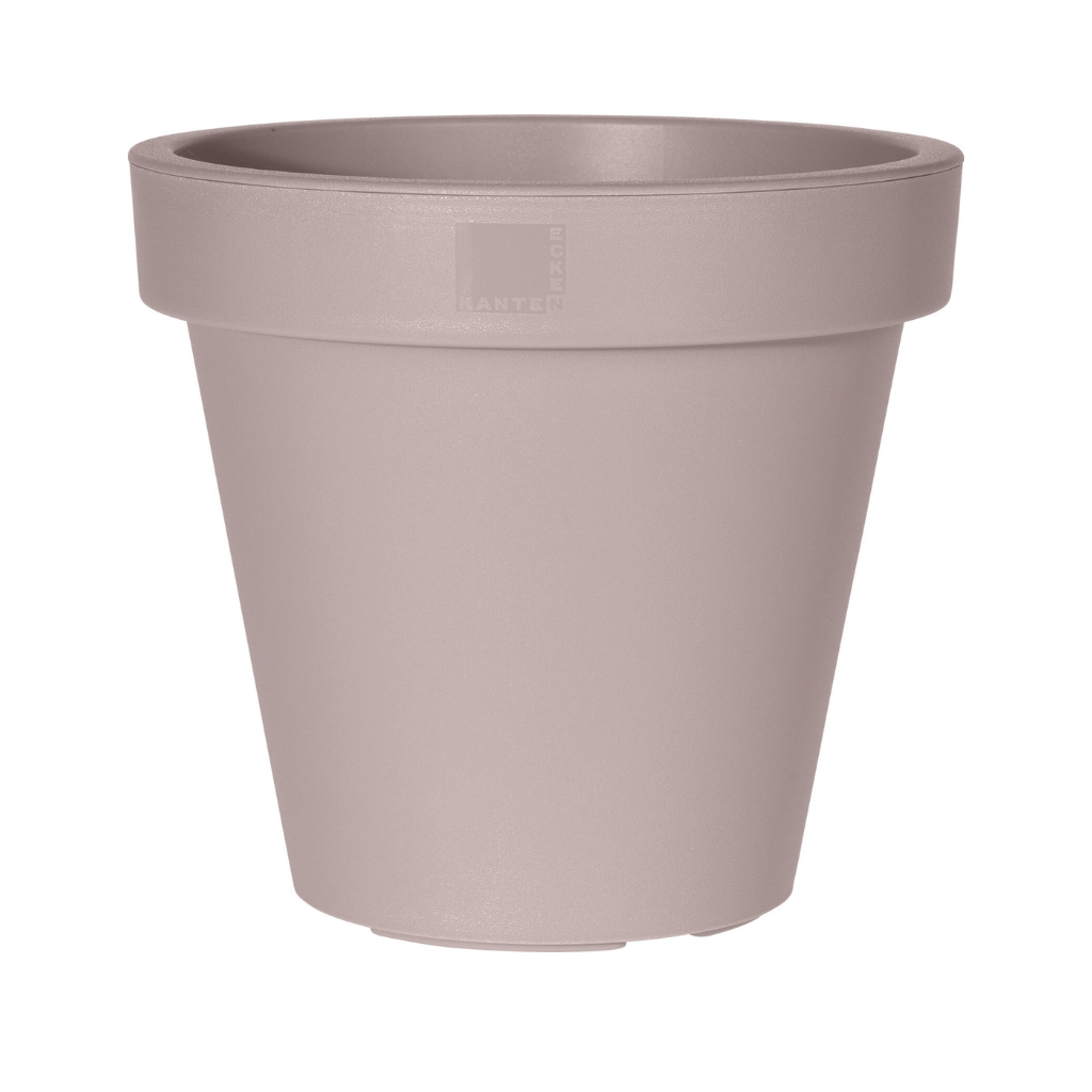 E&K Bloempot Kunststof Taupe 30 x 26 cm
