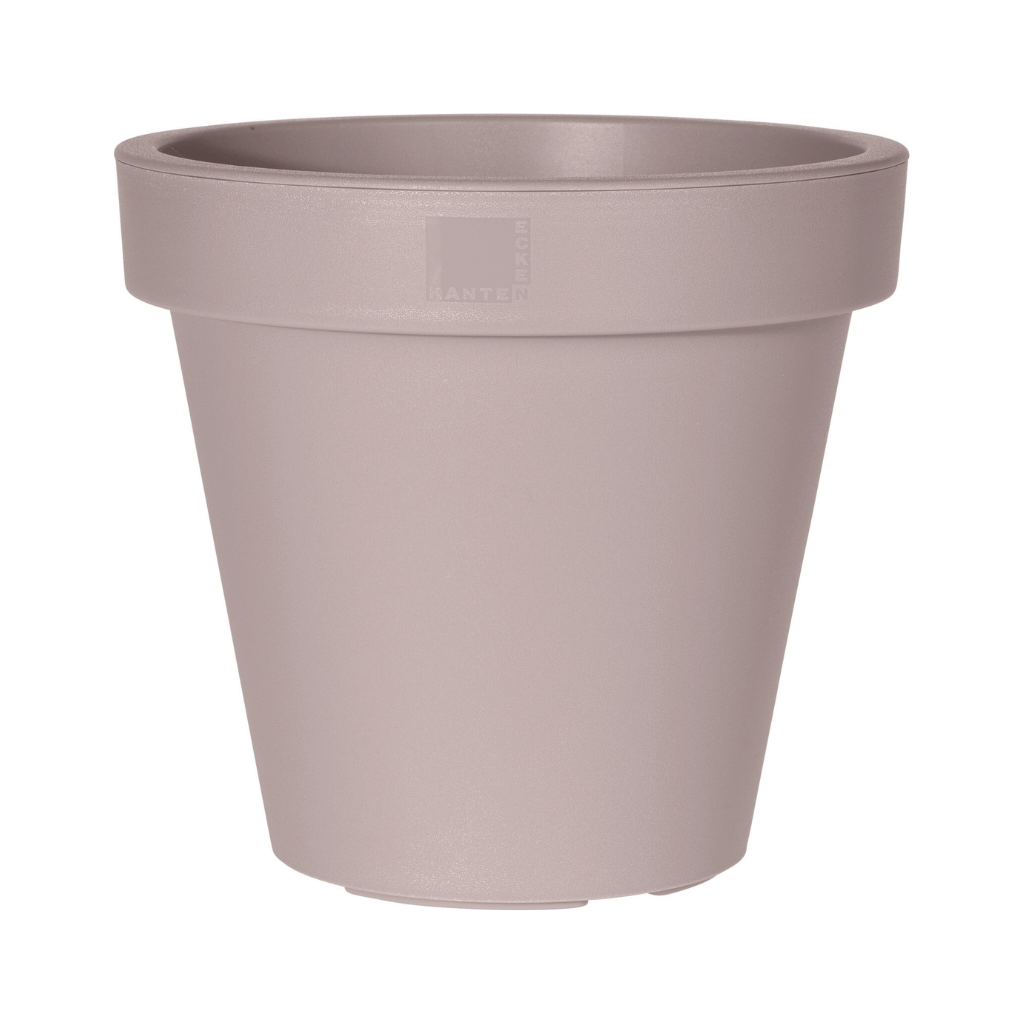 E&K Bloempot Kunststof Taupe 40 x 35 cm