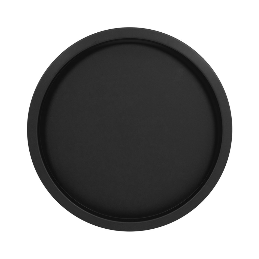 De Bosrand Bijzettafel Rond Zwart 47 x 51 cm