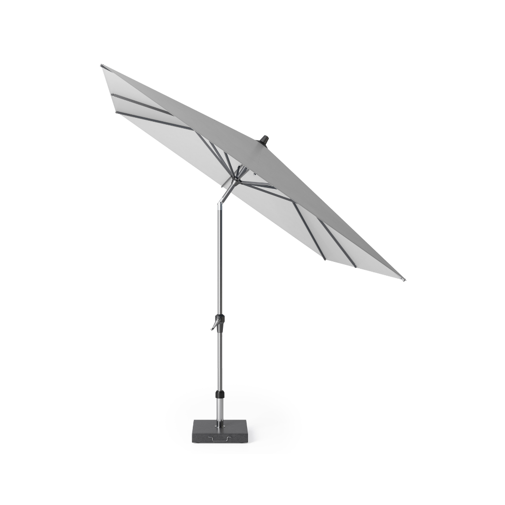 Platinum Stokparasol Riva Grijs 250 x 250 cm