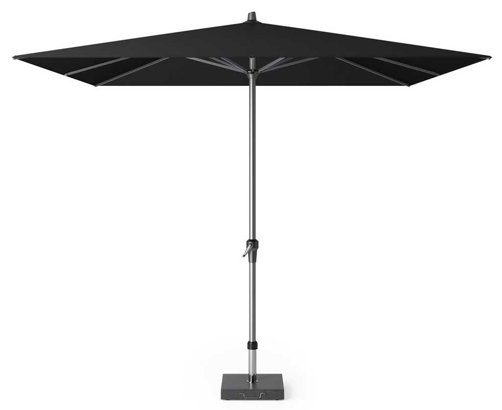 Platinum Riva Stokparasol 2,75x2,75 Zwart