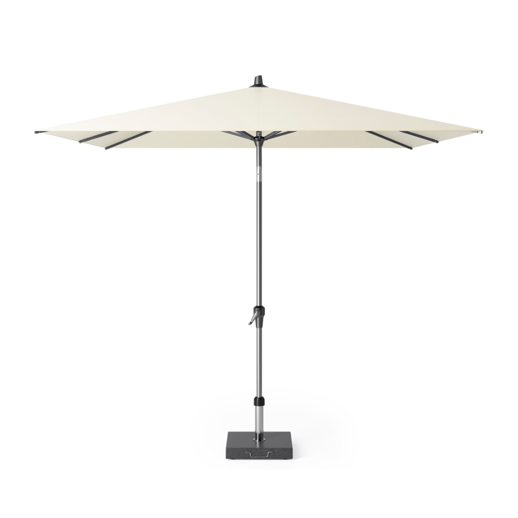 Platinum Stokparasol Riva Ecru Rechthoek 275 x 275 cm