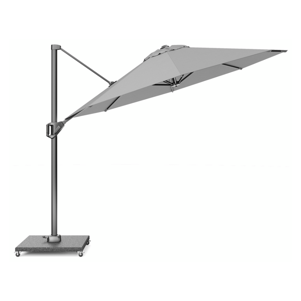 Platinum Zweefparasol Voyager T¹ Light Grey Rond Ø 300 cm