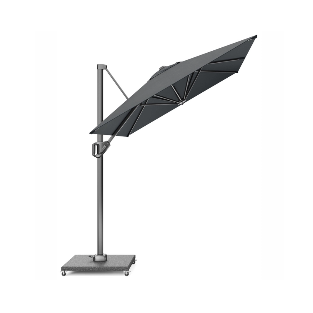 Platinum Zweefparasol Voyager T¹ Antraciet Rechthoek 200 x 300 cm