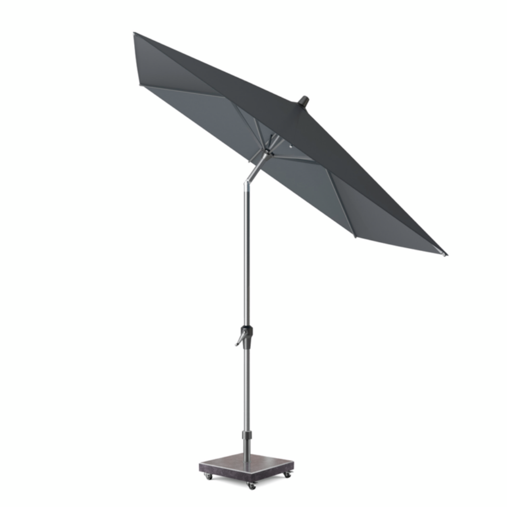 Platinum Stokparasol Riva Antraciet 250 x 200 cm