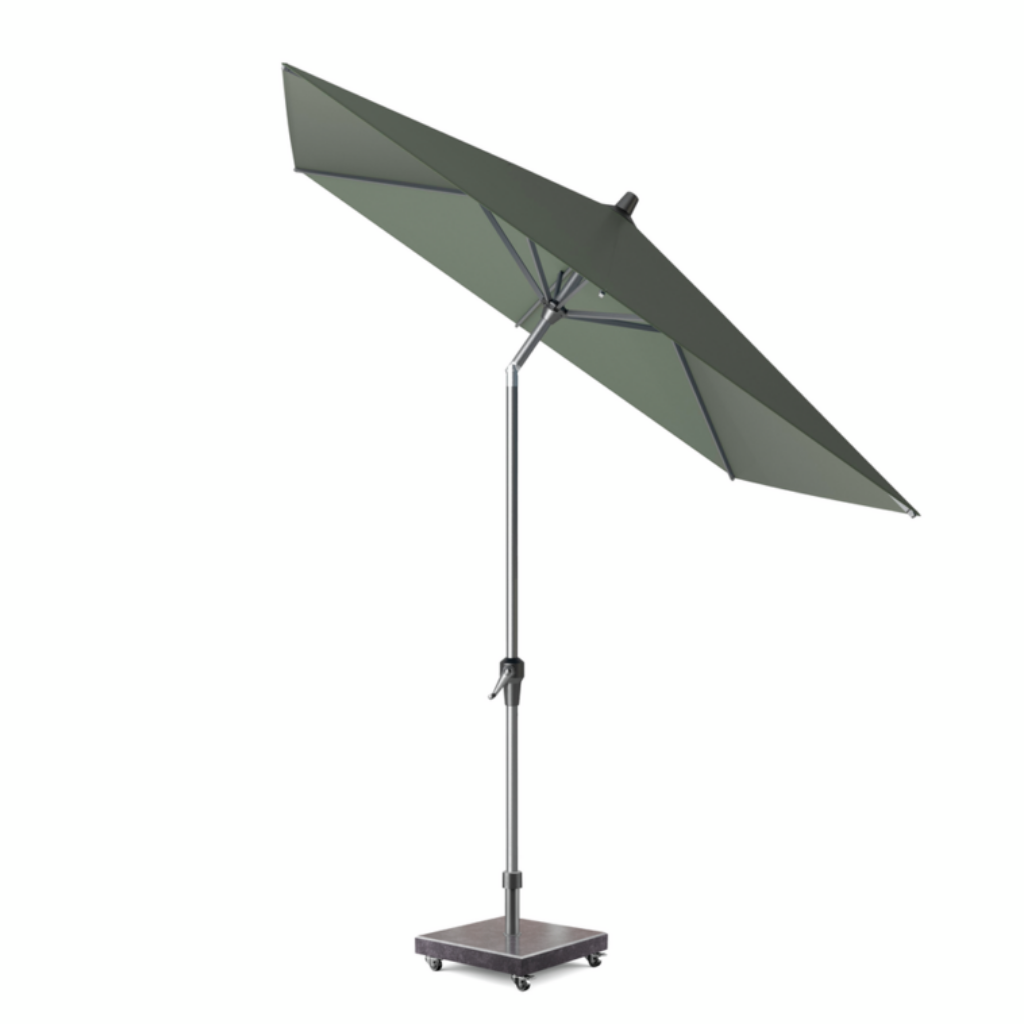Platinum Stokparasol Riva Olijfgroen 250 x 200 cm