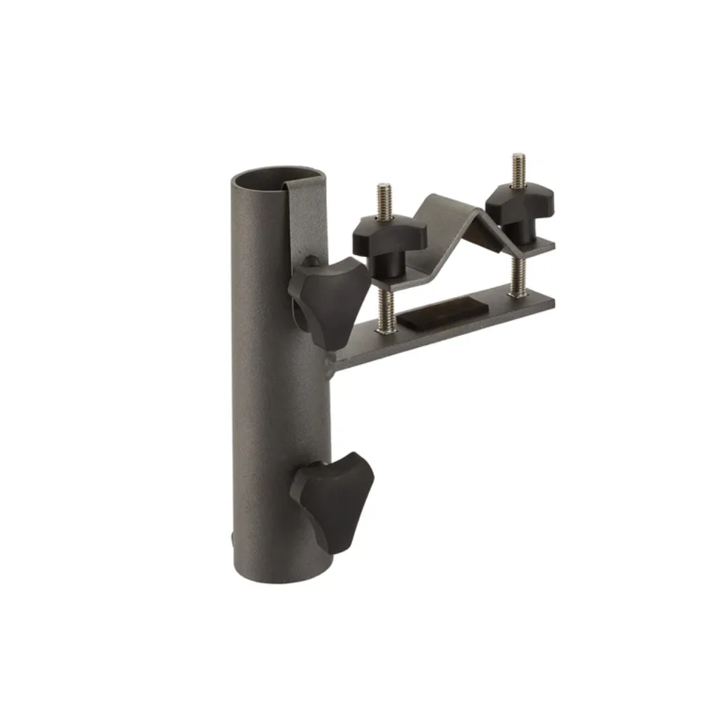 Platinum Balkonklem horizontale ronde reling ø3.8cm Antraciet