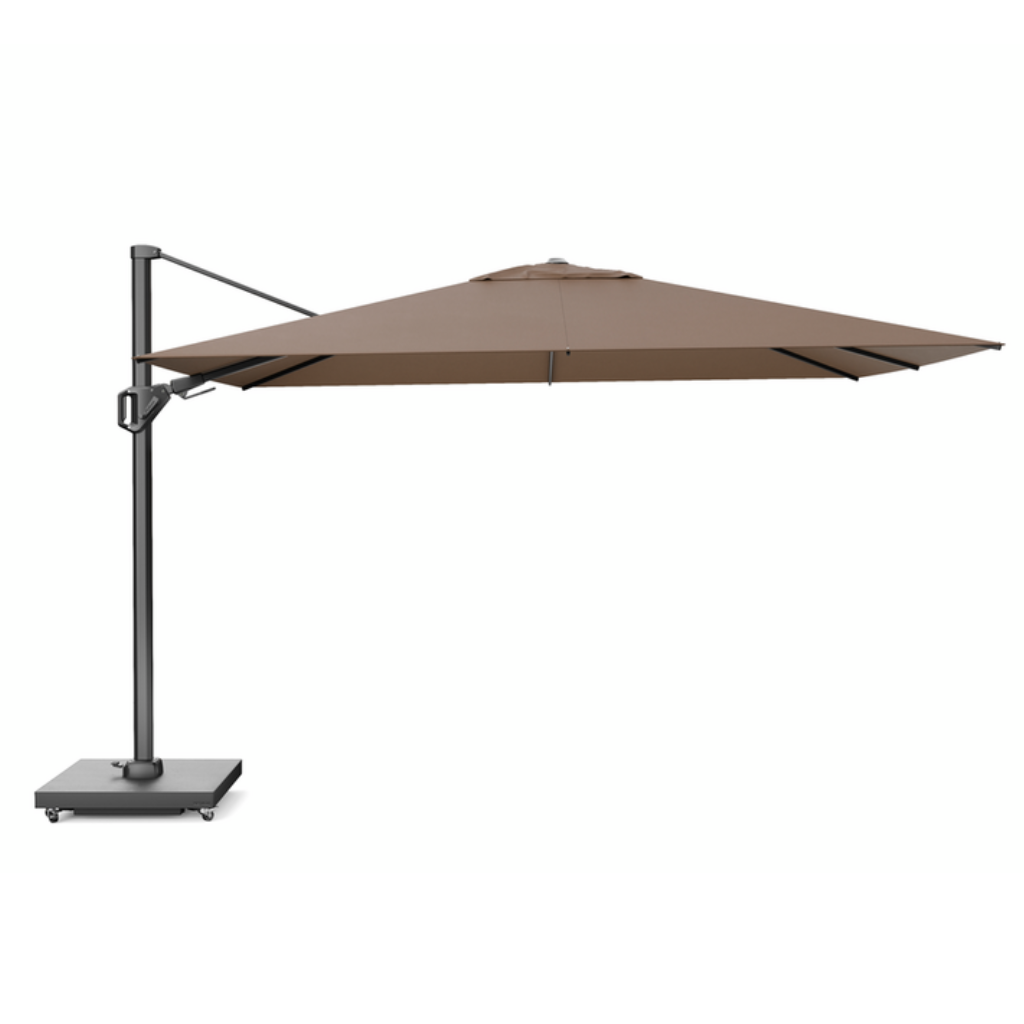 Platinum Zweefparasol Challenger T² premium Havana 2.6 x 3.5 m