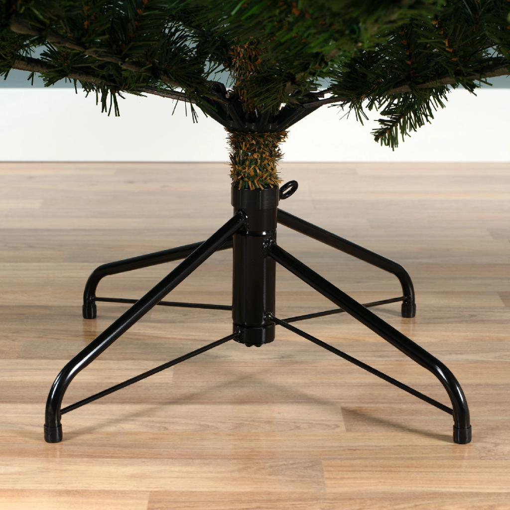 Everlands Kunstkerstboom Grandis Fir Groen met Verlichting 180 x 132 cm