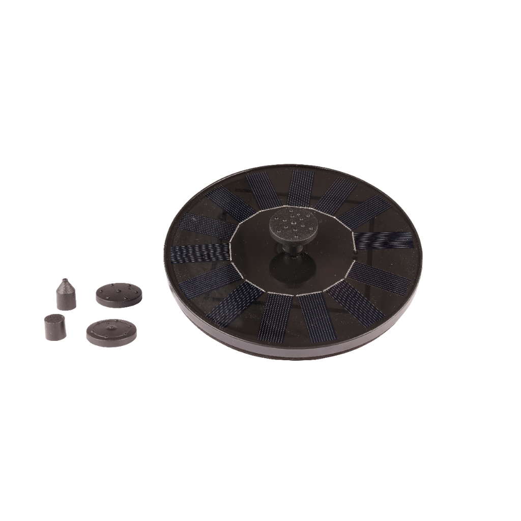 Lumineo Tuinfontein Solar Ø16 cm