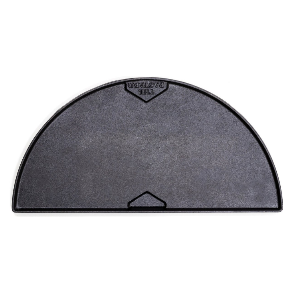 The Bastard Cast Iron Half Moon Griddle Large 47 x 27.5 x 0.9 cm