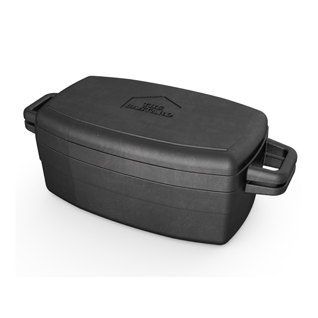 The Bastard Bread Pan Cast Iron 13 x 34.8 x 17 cm