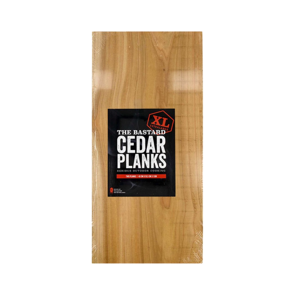 The Bastard Smoke Plank L Red Cedar 2 stuks 40 x 20 x 1 cm