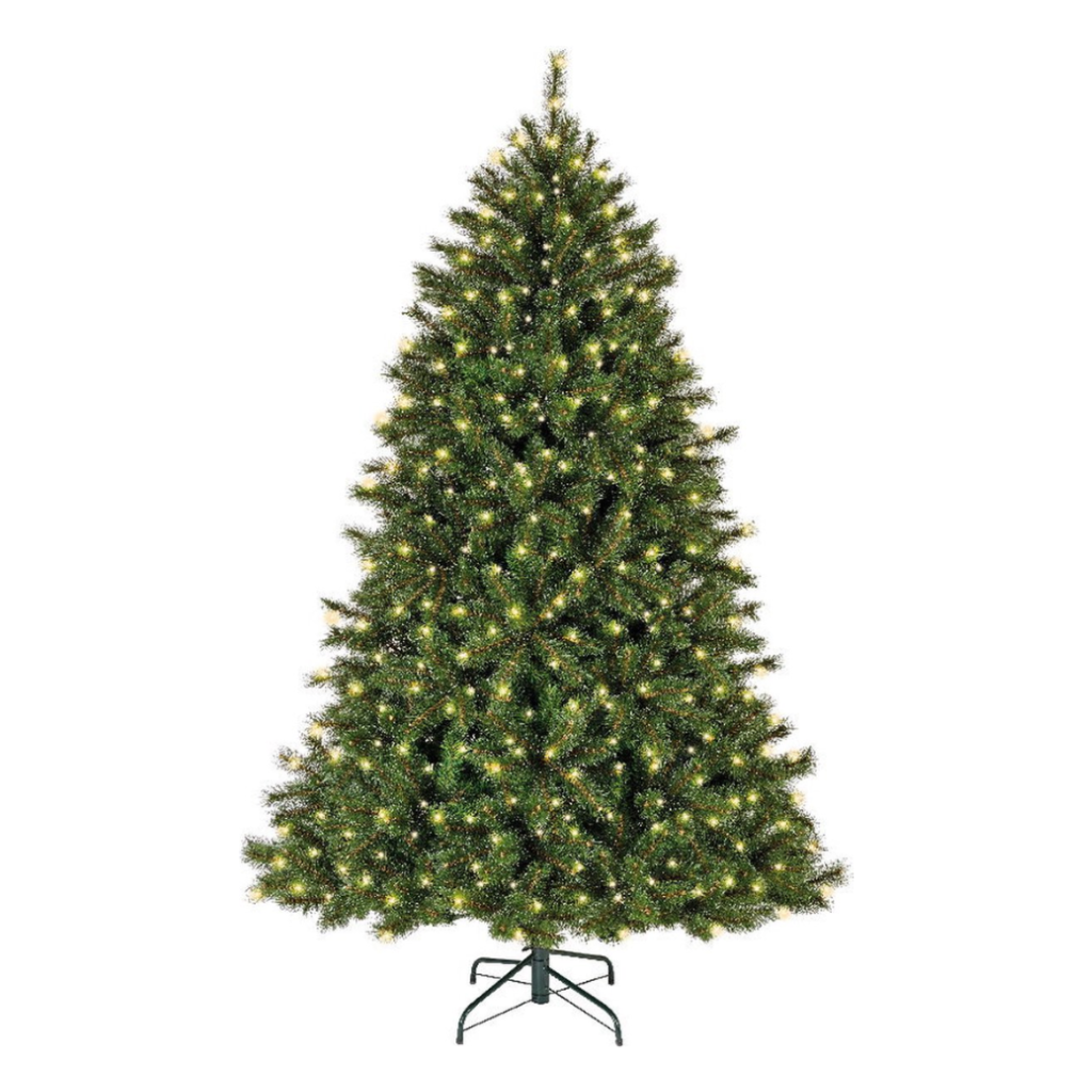 Everlands Kunstkerstboom Malmц Spruce Frosted met Verlichting 240 x 157 cm