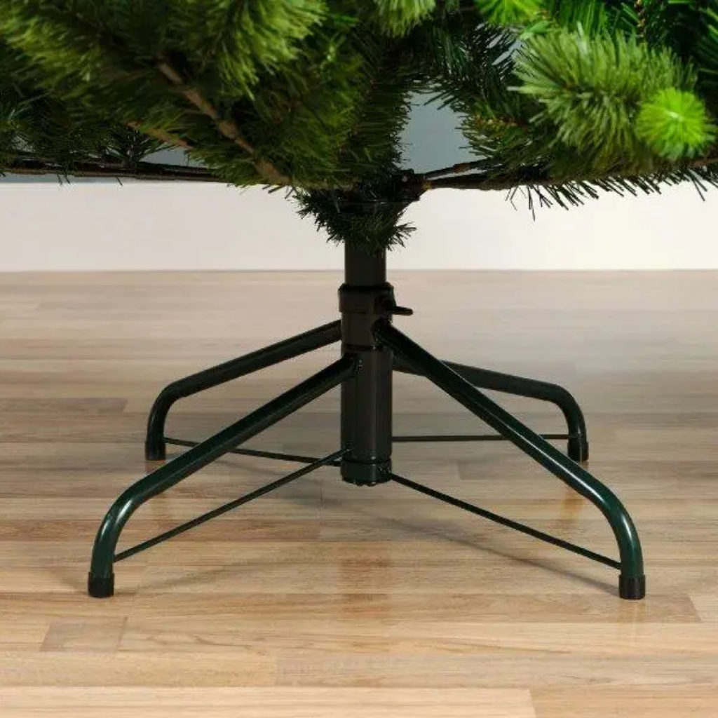 Everlands Kunstkerstboom Malmц Spruce Frosted met Verlichting 210 x 136 cm