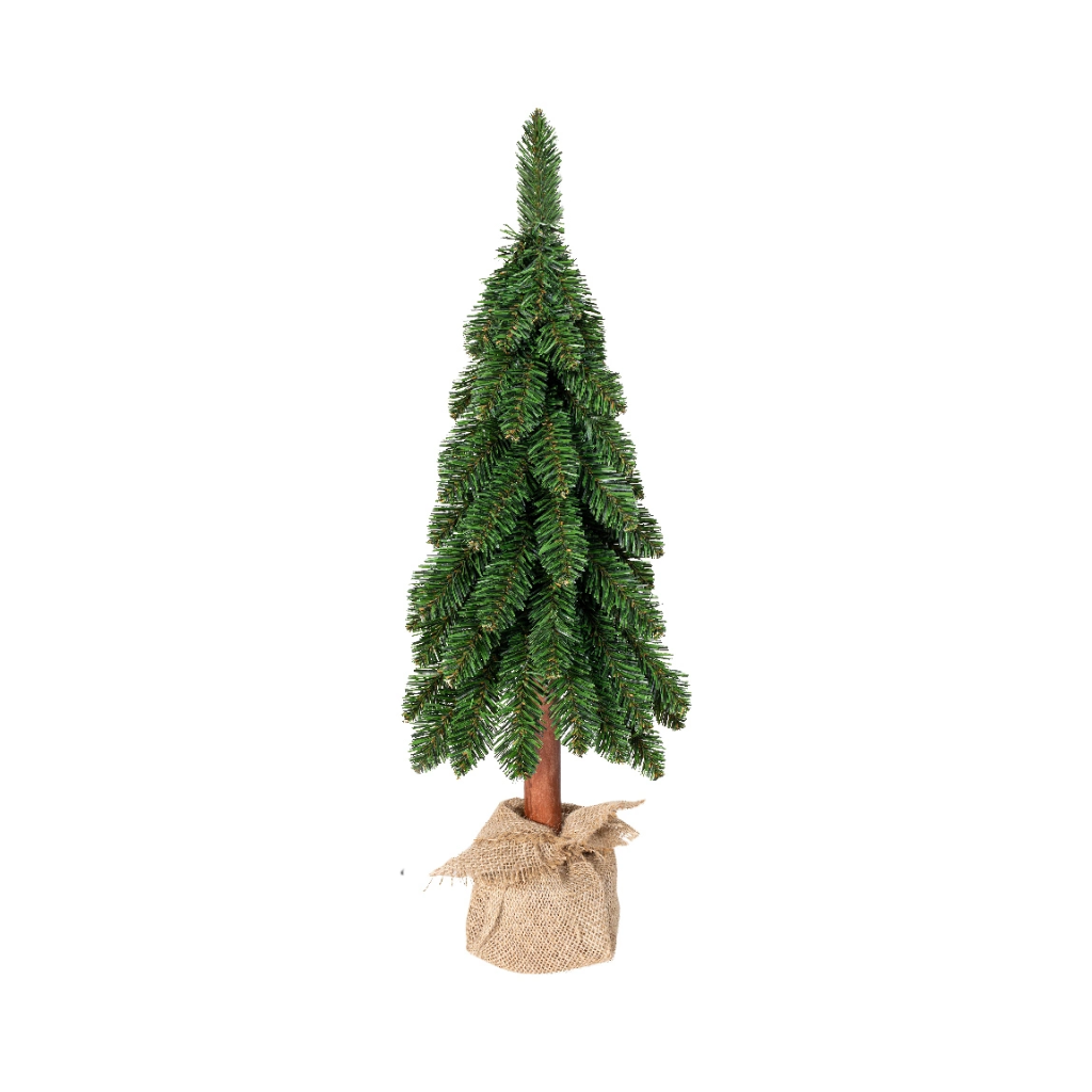 Everlands mini kunstkerstboom Tora 65 x 25 cm