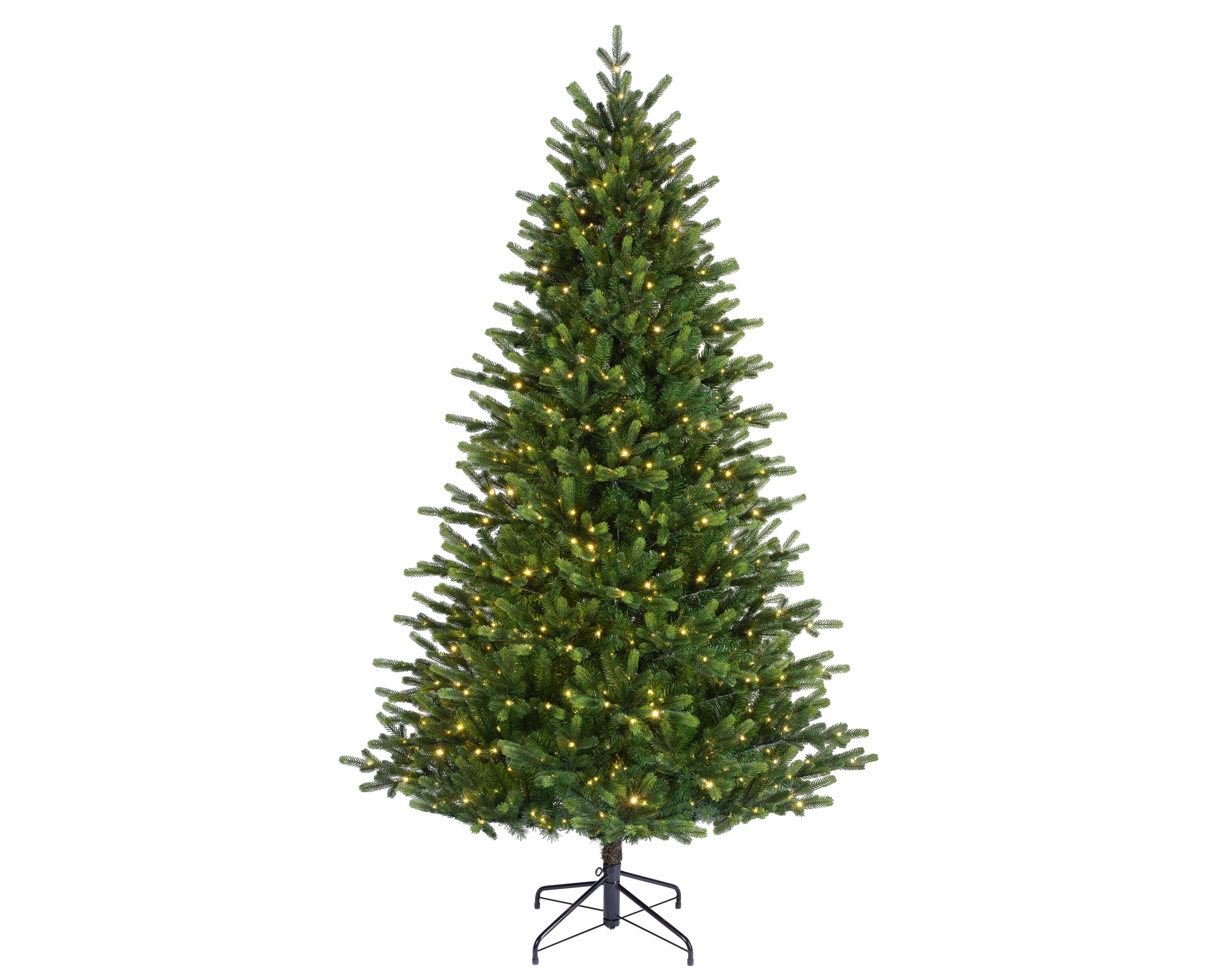 Everlands Kunstkerstboom Sunpeaks Groen met Verlichting 210 x 132 cm