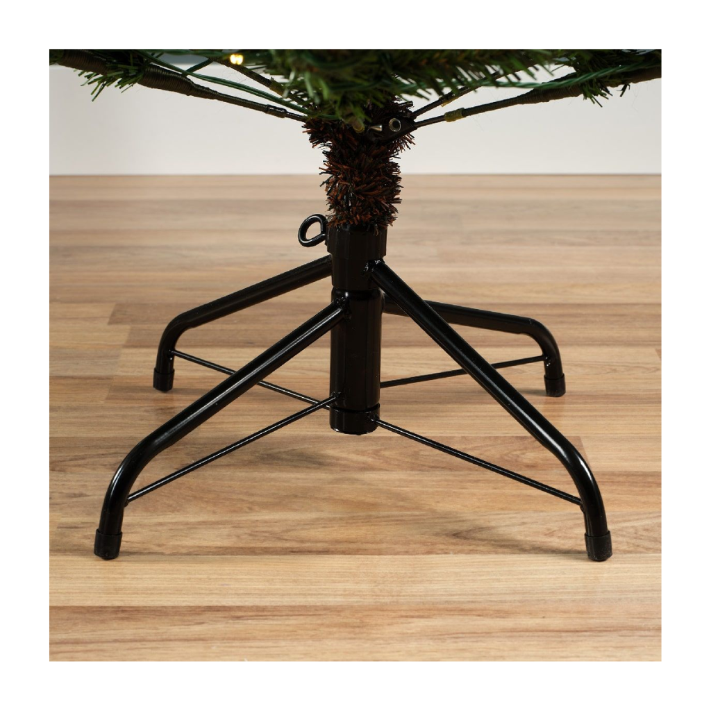 Everlands Kunstkerstboom Allison Groen met Verlichting 240 x 152 cm