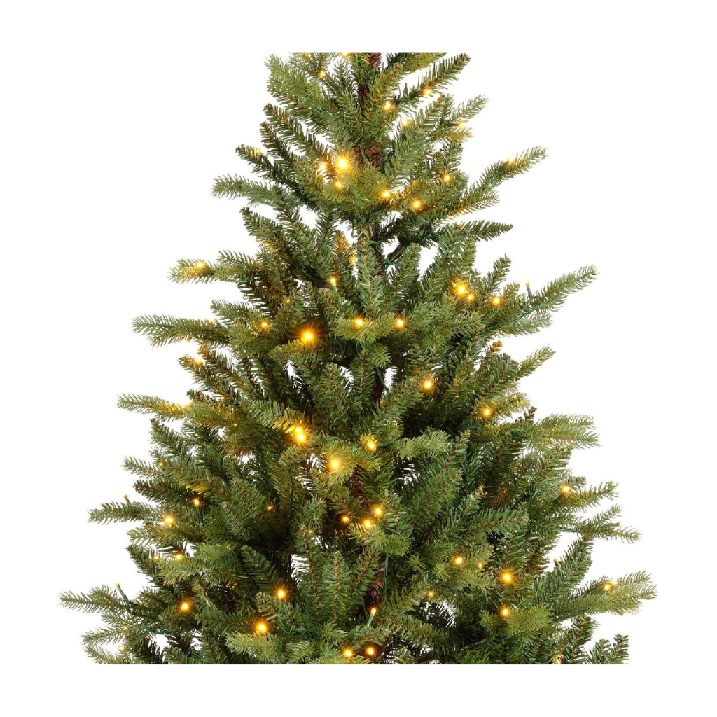 Everlands Kunstkerstboom Allison Groen met Verlichting 240 x 152 cm