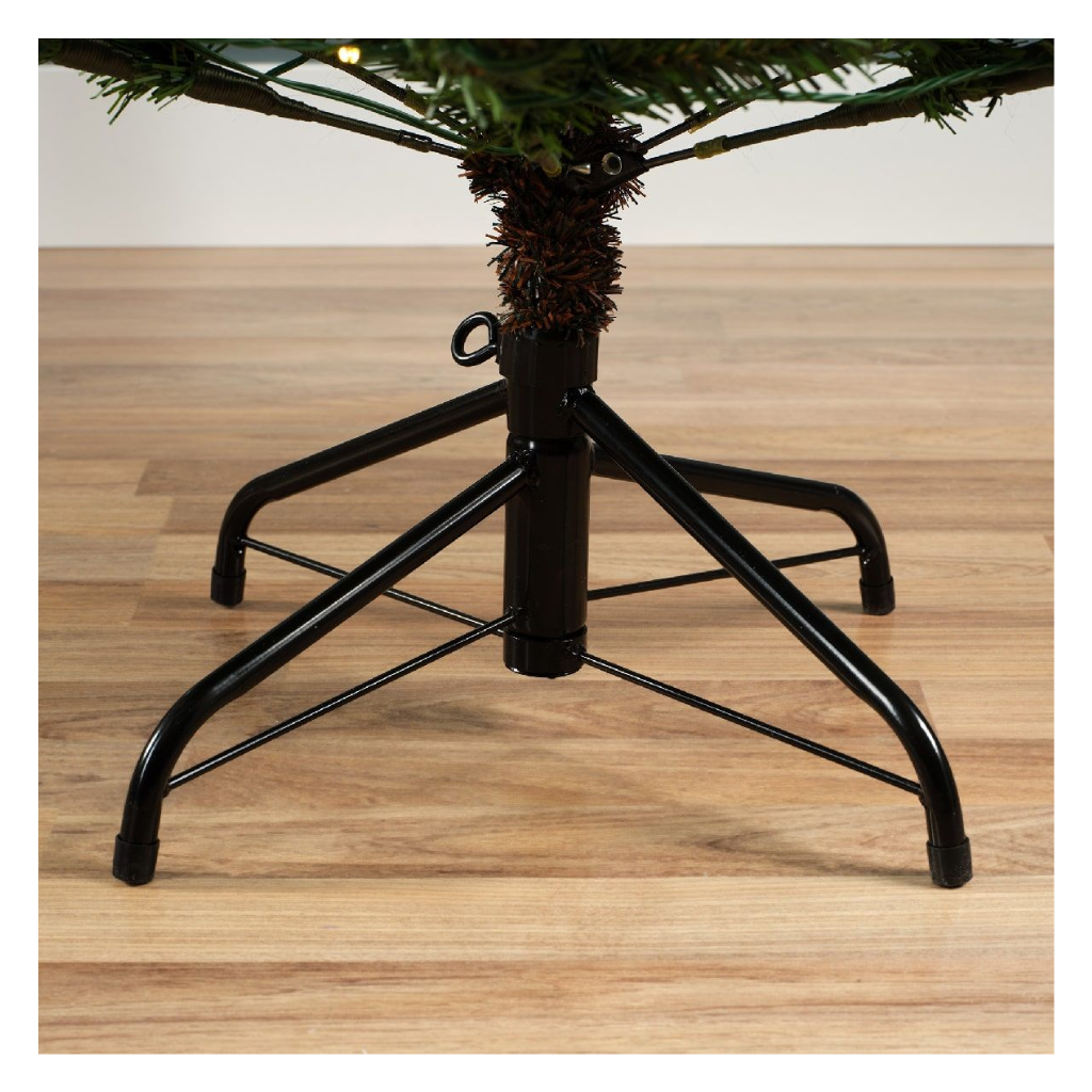 Everlands Kunstkerstboom Allison Groen met Verlichting 180 x 111 cm