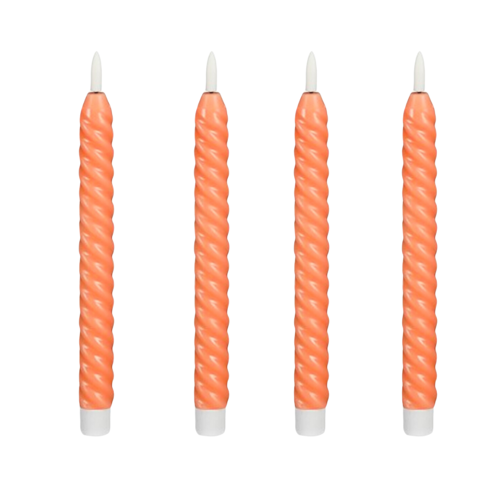 Dinerkaars Twisted led 4 stuks 19 x 2.2 cm