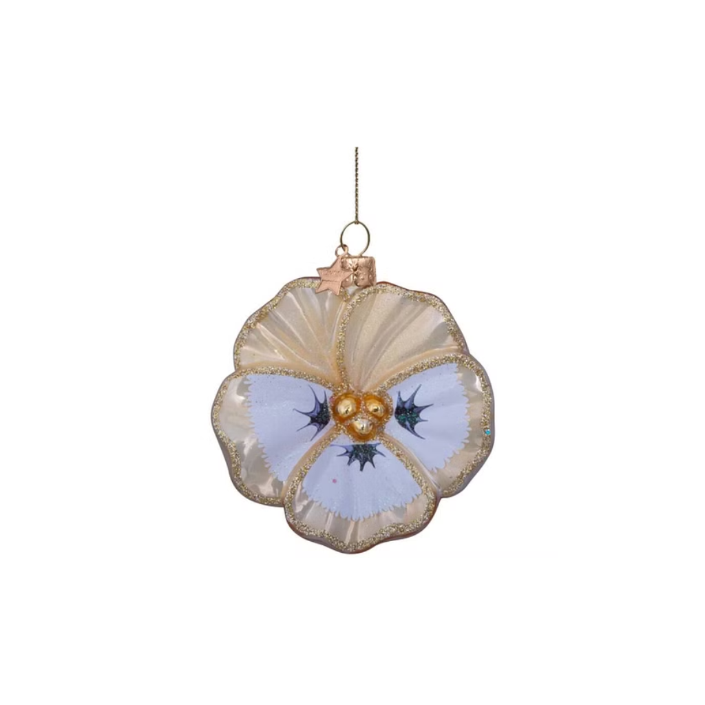 Vondels Kersthanger violet 10 cm