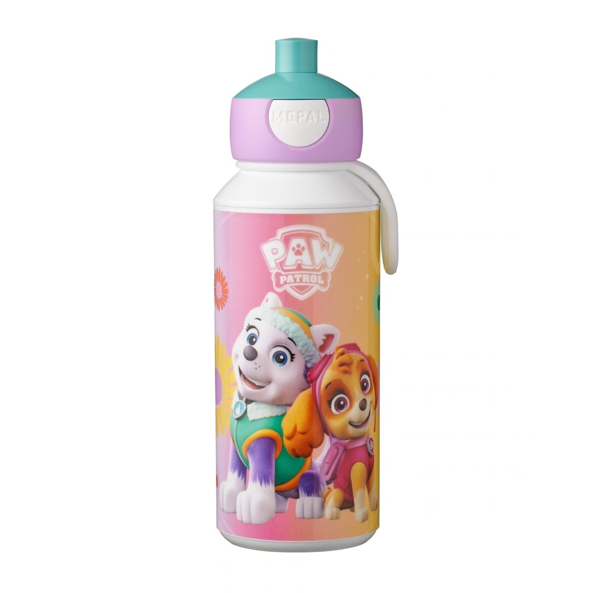 Mepal Drinkfles Pop-up Campus PAW Patrol Girls 400 ml - Roze - 7 x 6,4 x 18,4 cm