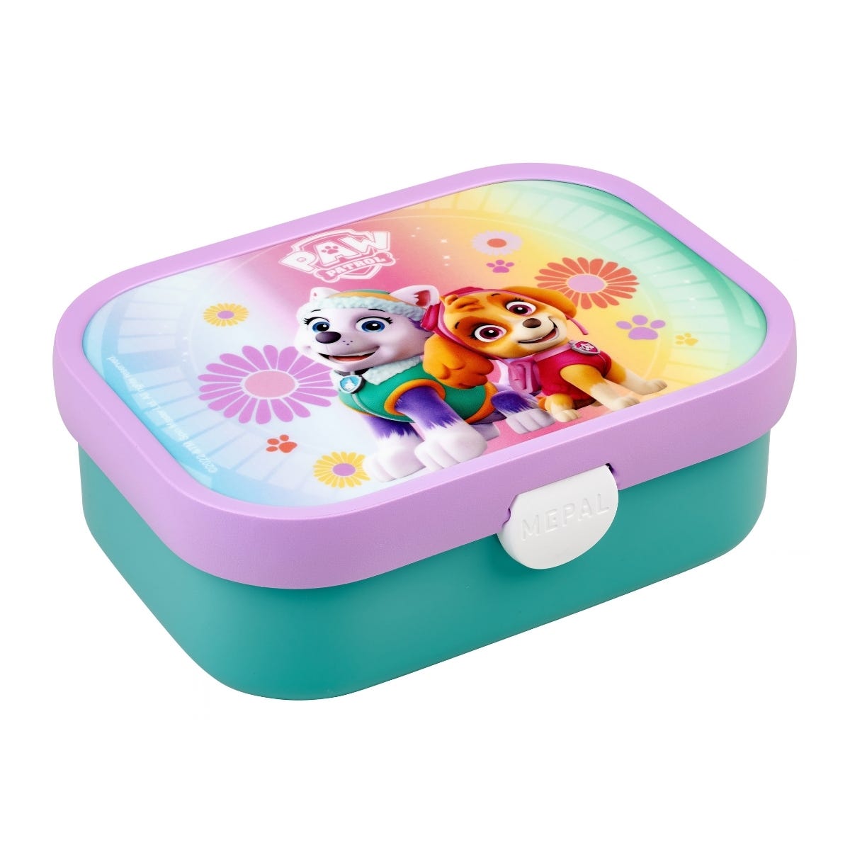 Mepal Bento Lunchbox met Vorkje Campus PAW Patrol Girls - Roze - 17,8 x 13,2 x 6,1 cm