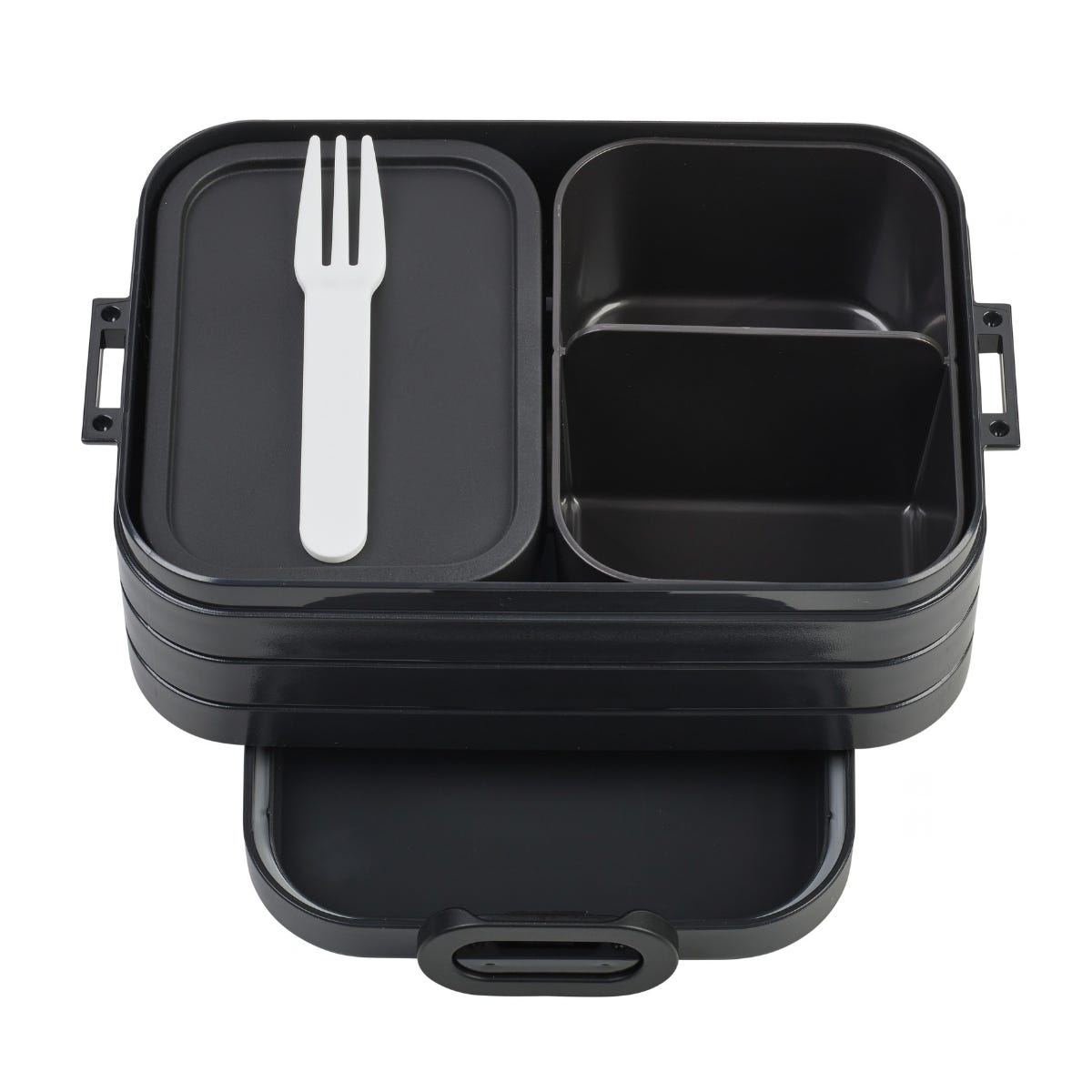 Mepal Bento Lunchbox Take a Break Midi - Nordic Black - 18,5 x 12 x 6,5 cm