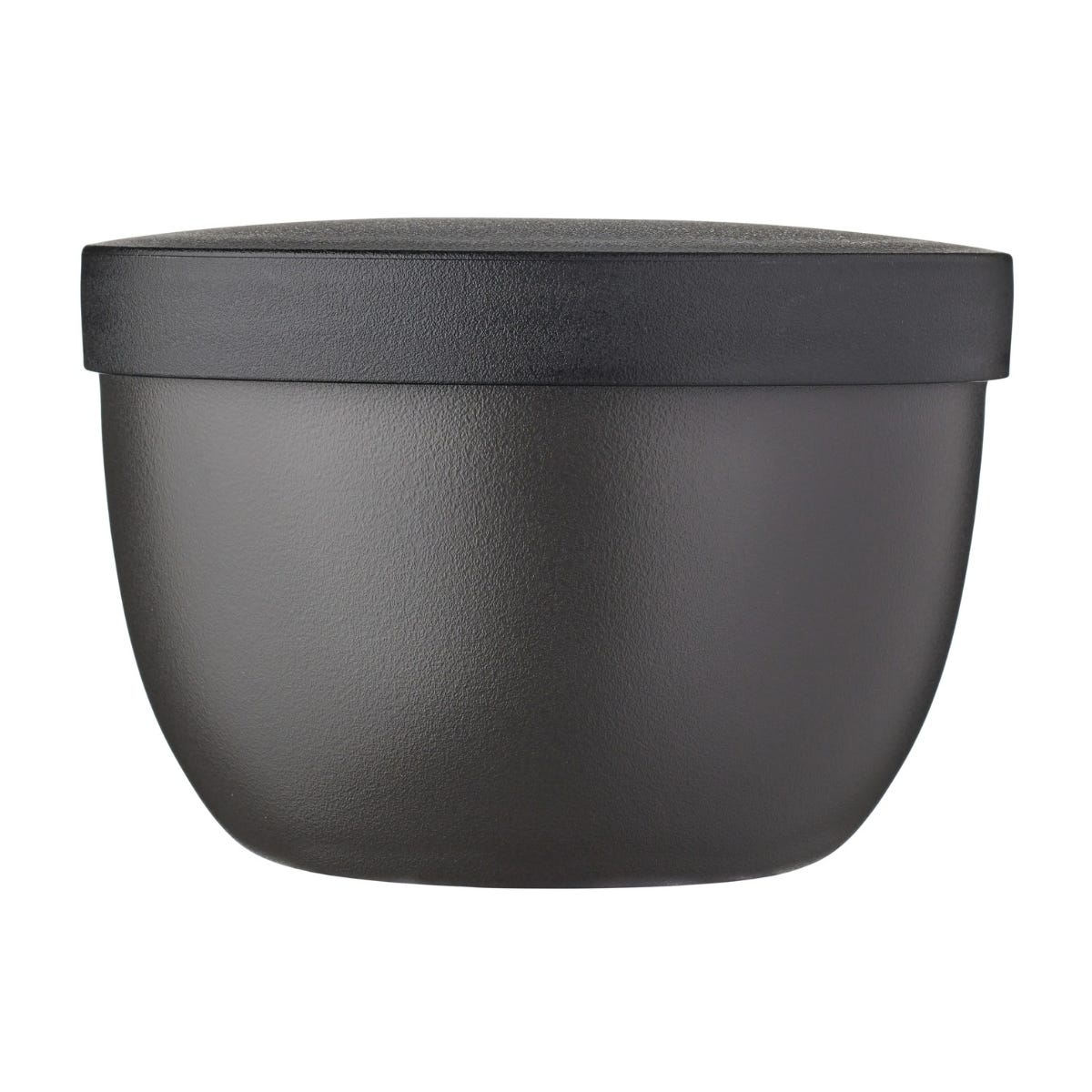 Mepal Snackpot Ellipse 350 ml - Nordic Black - 10,7 x 10,7 x 7,6 cm
