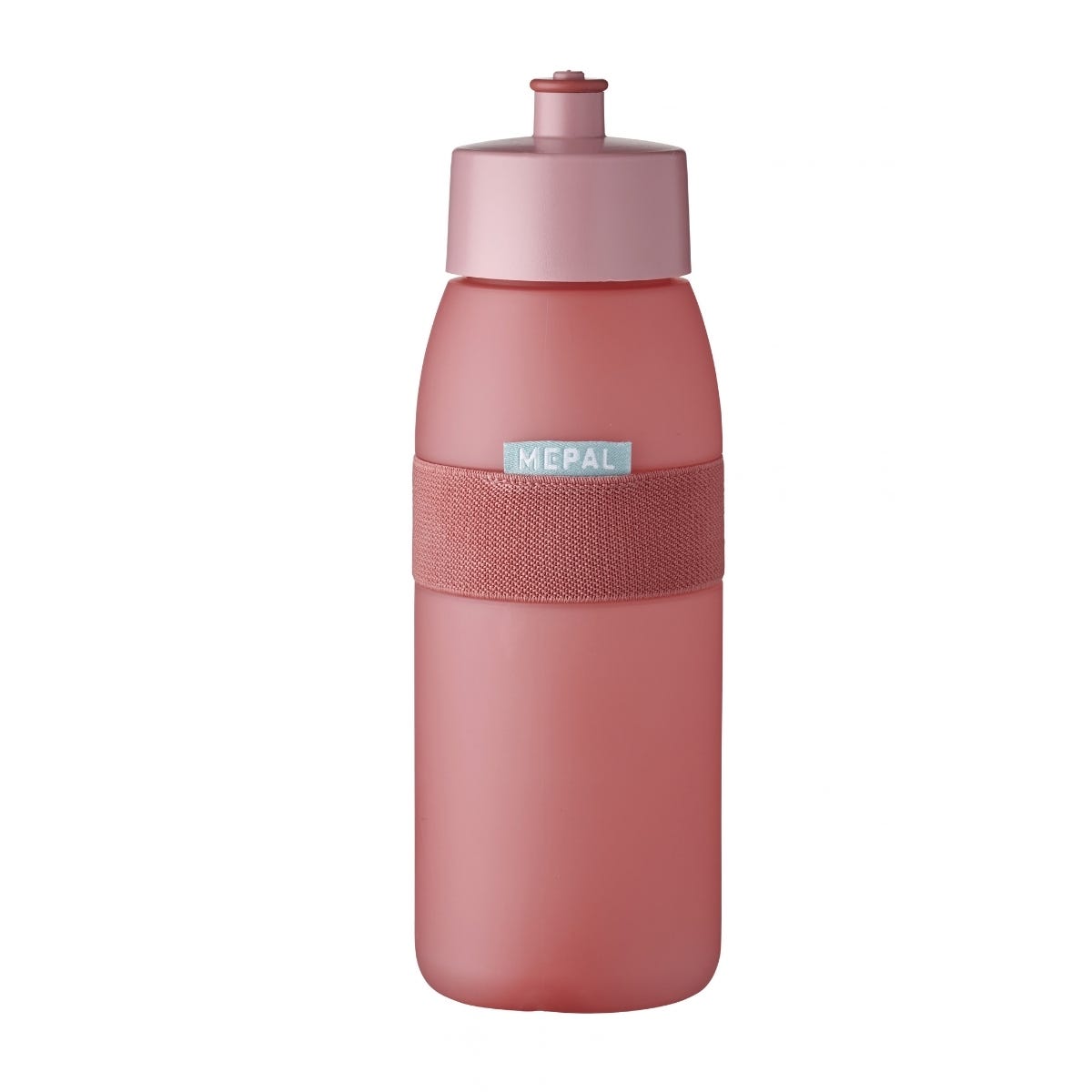 Mepal Bidon Ellipse 500 ml - Vivid Mauve - 7,5 x 7,5 x 22,5 cm