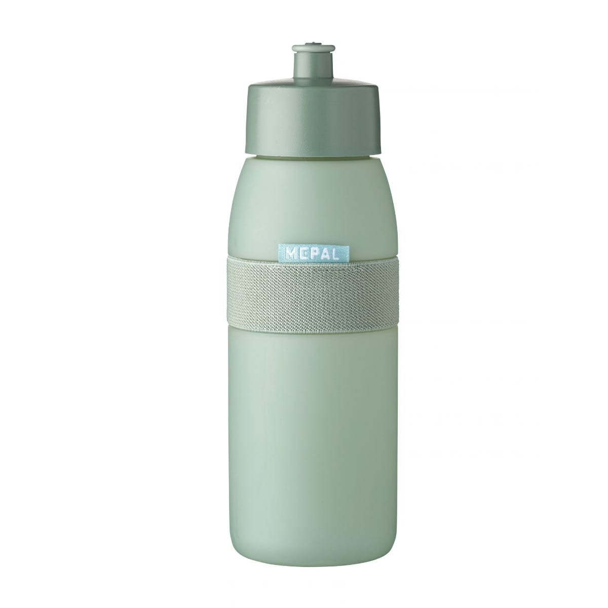 Mepal Bidon Ellipse 500 ml - Nordic Sage - 7,5 x 7,5 x 22,5 cm