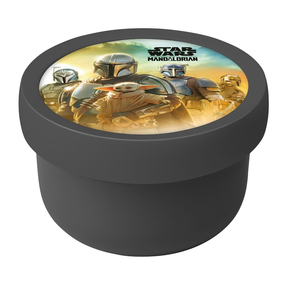 Mepal Fruitbox met Vorkje Campus Star Wars 300 ml - Zwart - 10,4 x 10,4 x 6,7 cm