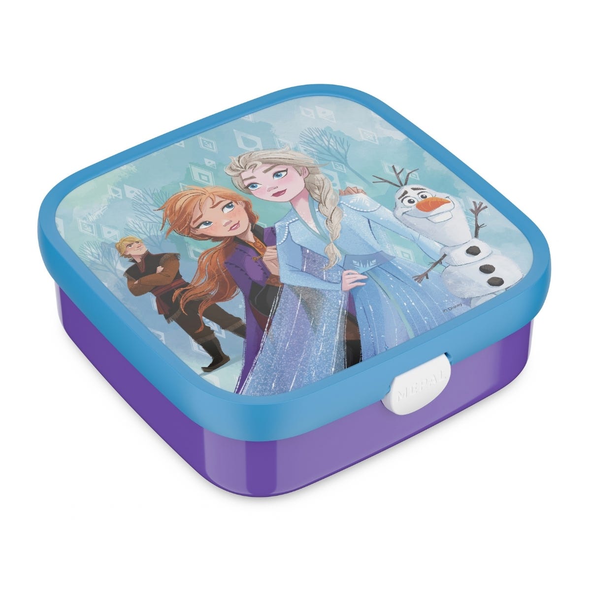Mepal Bento Lunchbox Groot Campus Frozen II - Paars - 18,4 x 18,2 x 6,5 cm