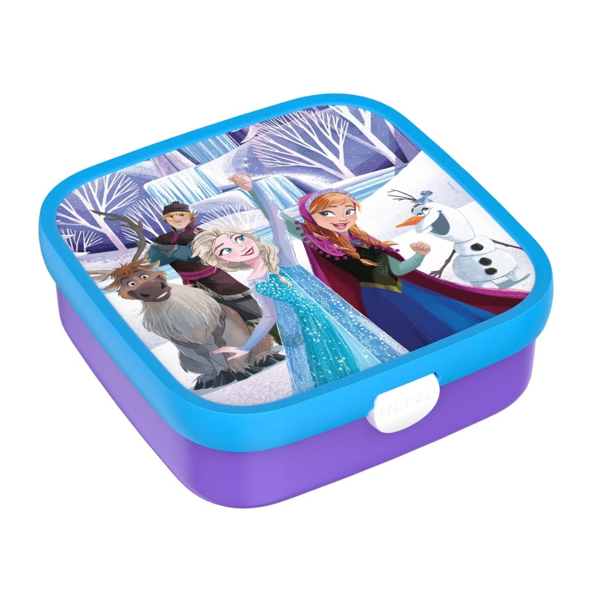 Mepal Bento Lunchbox Groot Campus Frozen Friends - Blauw - 18,4 x 18,2 x 6,5 cm