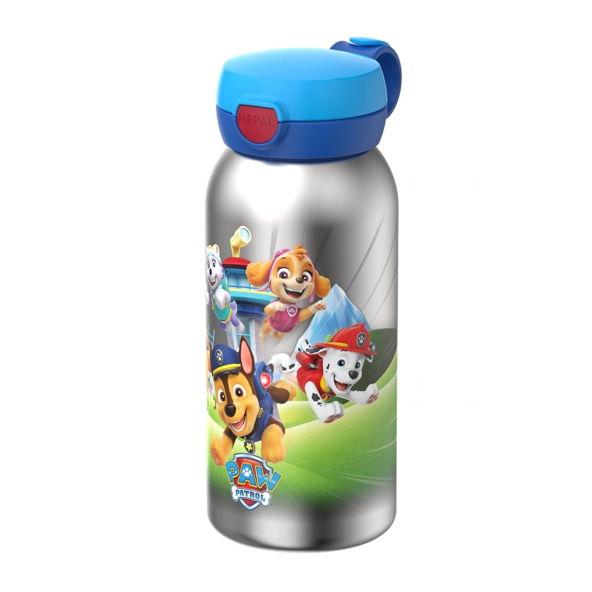 Mepal Isoleerfles met Flipdop Campus PAW Patrol Pups 500 ml - Blauw - 9,5 x 7,6 x 19,5 cm