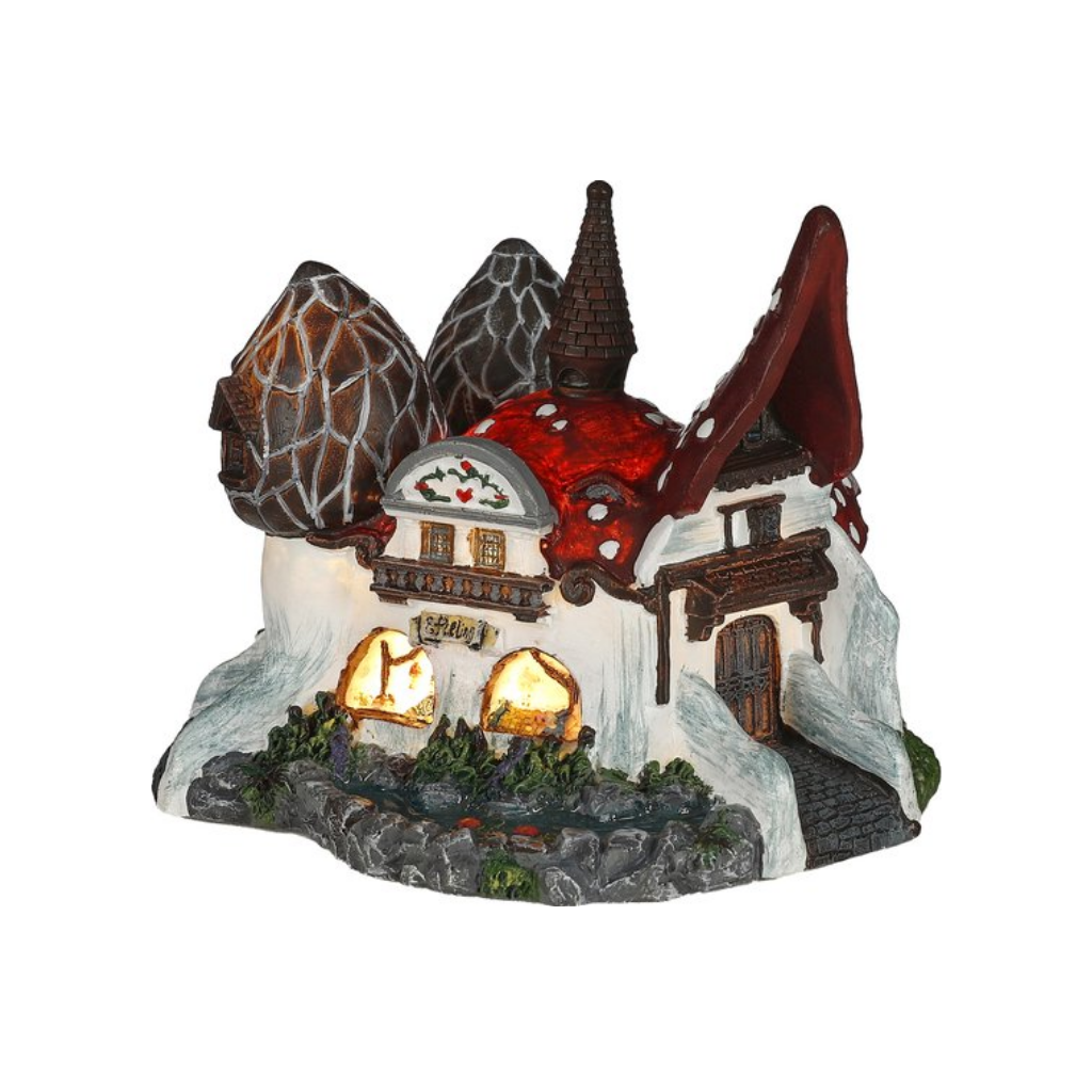 Efteling Huis van de Kabouters 10,5 x 9,5 x 8,5 cm