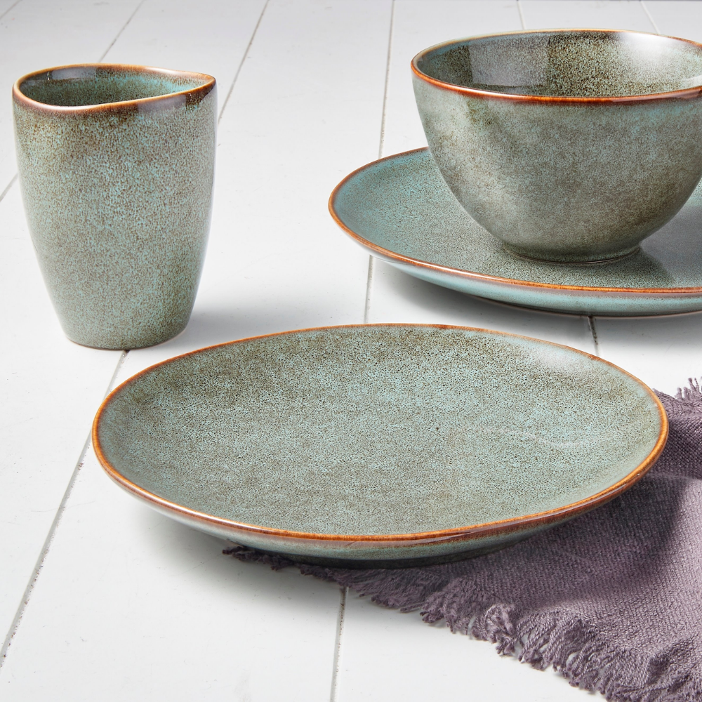 Mica Decorations Tabo servies set groen 16-delig