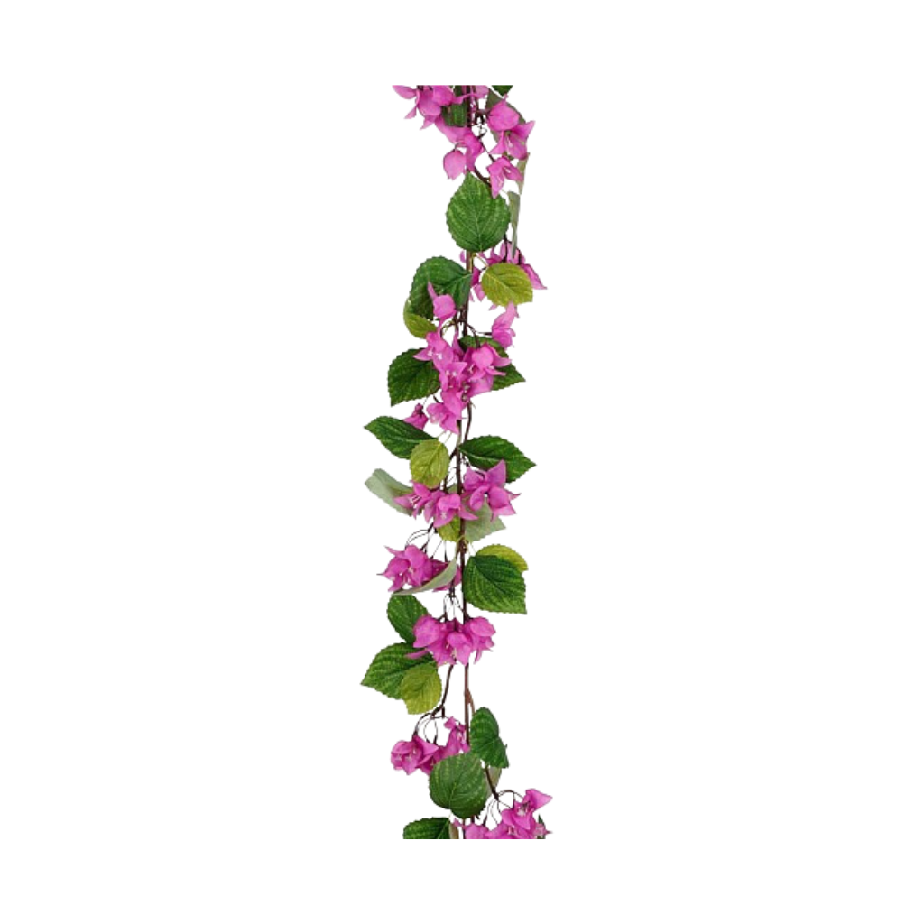 Mica Decorations slinger bougainvillea paars 180 cm