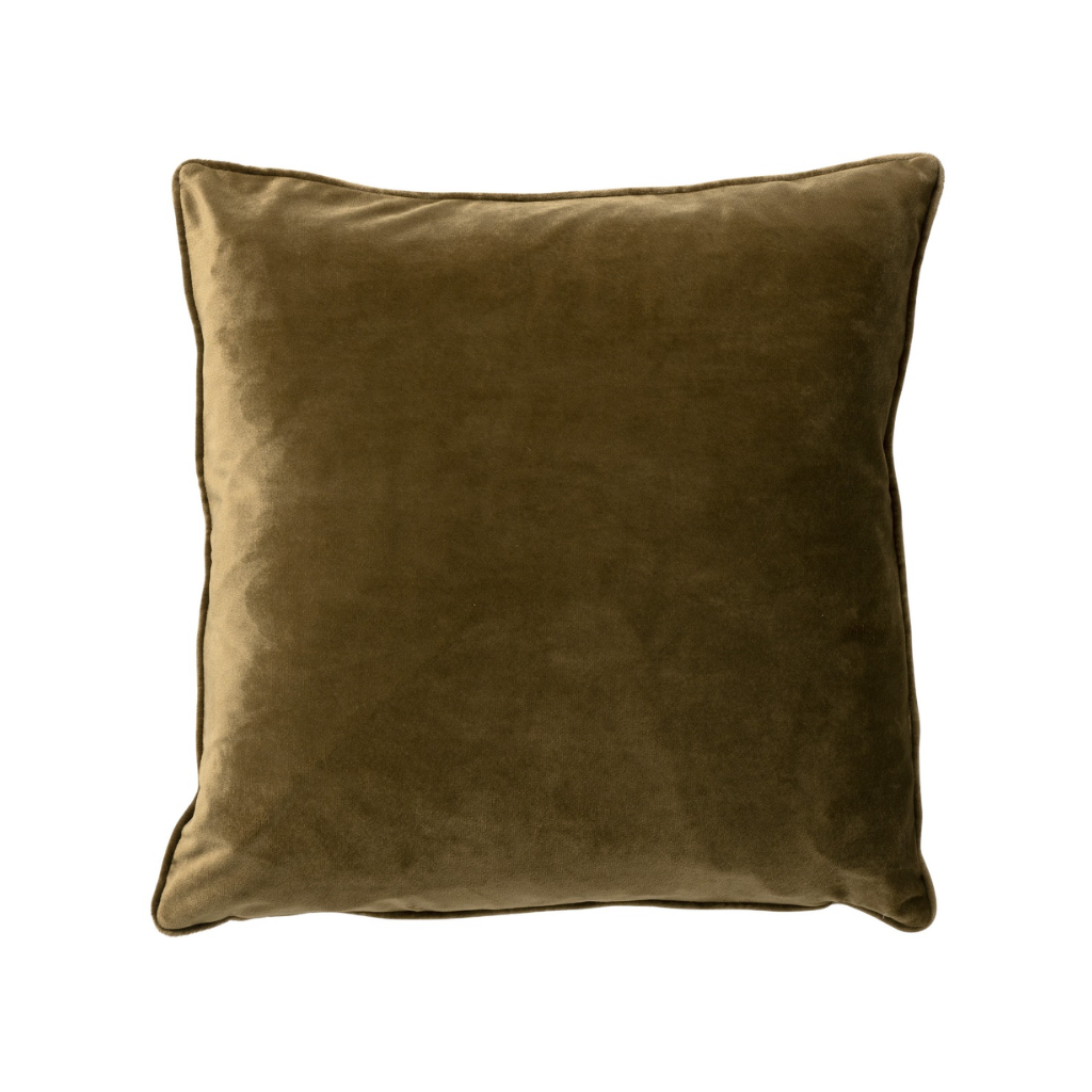Dutch Decor Sierkussen Finn military olive 45 x 45 cm